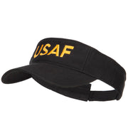 USAF Embroidered Cotton Washed Visor