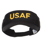 USAF Embroidered Cotton Washed Visor