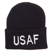 US Air Force USAF Embroidered Long Beanie