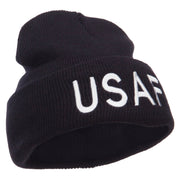 US Air Force USAF Embroidered Long Beanie