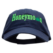 Honeymoon Trip Embroidered Low Profile Dyed Cotton Twill Cap