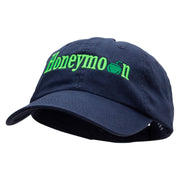 Honeymoon Trip Embroidered Low Profile Dyed Cotton Twill Cap