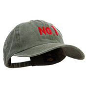 Number 1 Sign Cotton Twill Premium Pigment Dyed Cap - Olive OSFM