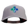 Medical Logo Embroidered Solid Cotton Twill Pro Style Cap