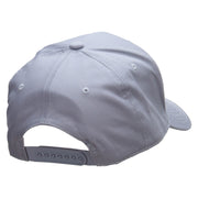 Big Bet Embroidered Six Panels Pro Style Cap - Grey OSFM