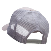 Boss Embroidered Solid Cotton Prostyle Twill Mesh Cap - Grey OSFM