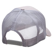 Boss Embroidered Solid Cotton Prostyle Twill Mesh Cap - Grey OSFM