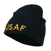 US Air Force Military Embroidered Short Beanie