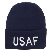 US Air Force USAF Embroidered Long Beanie