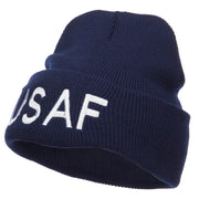 US Air Force USAF Embroidered Long Beanie