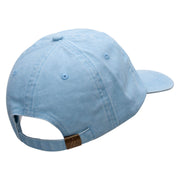 Love Birds Embroidered Pigment Dyed Wash Cap - Lt-Blue OSFM