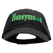 Honeymoon Trip Embroidered Low Profile Dyed Cotton Twill Cap