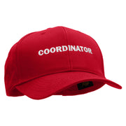 Coordinator Solid Cotton Twill Low Profile Snap Cap