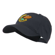 American Football Field and Ball Embroidered Cap