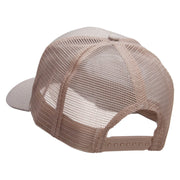 Boss Embroidered Solid Cotton Prostyle Twill Mesh Cap - Khaki OSFM