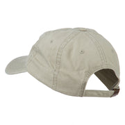 Angel Fish Embroidered Washed Dyed Cap