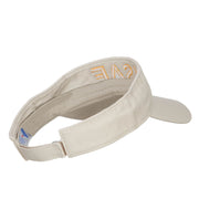 USAF Embroidered Cotton Washed Visor