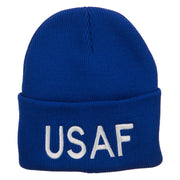 US Air Force USAF Embroidered Long Beanie