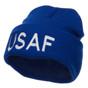 US Air Force USAF Embroidered Long Beanie