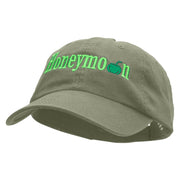 Honeymoon Trip Embroidered Low Profile Dyed Cotton Twill Cap