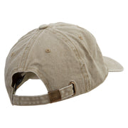 Number 1 Sign Cotton Twill Premium Pigment Dyed Cap - Khaki OSFM