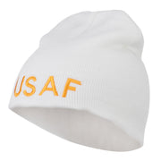 US Air Force Military Embroidered Short Beanie