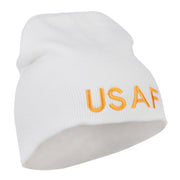 US Air Force Military Embroidered Short Beanie