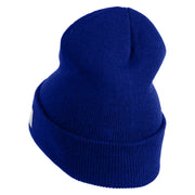 Golden US Submarine Logo Embroidered 12 inch Cuffed Knit YP Long Beanie