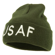 US Air Force USAF Embroidered Long Beanie