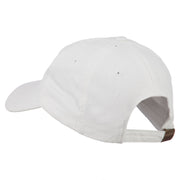 Angel Fish Embroidered Washed Dyed Cap