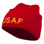 US Air Force Military Embroidered Short Beanie