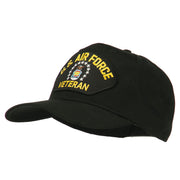 US Air Force Veteran Military Patch Cap