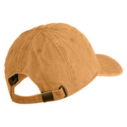 Trainer Red Monster Hunter Patched Unstructured Pigment Dyed Cotton Cap - Gold OSFM