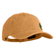 Trainer Red Monster Hunter Patched Unstructured Pigment Dyed Cotton Cap - Gold OSFM