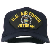 US Air Force Veteran Military Patch Cap