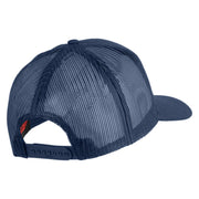 U.S. Air Force Retired Blue Patched Solid Cotton Twill Mesh Prostyle Cap - Navy OSFM