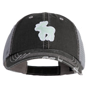 American Moose Patched Low Profile Special Cotton Mesh Cap - Black OSFM