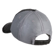 American Moose Patched Low Profile Special Cotton Mesh Cap - Black OSFM