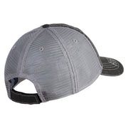 American Moose Patched Low Profile Special Cotton Mesh Cap - Black OSFM