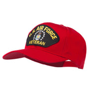 US Air Force Veteran Military Patch Cap