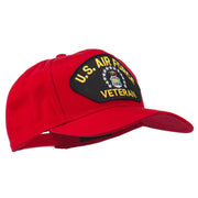 US Air Force Veteran Military Patch Cap