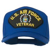 US Air Force Veteran Military Patch Cap