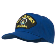 US Air Force Veteran Military Patch Cap