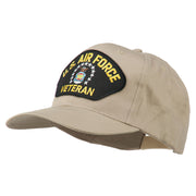 US Air Force Veteran Military Patch Cap