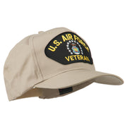 US Air Force Veteran Military Patch Cap