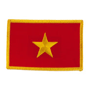 Asia Flag Embroidered Patches