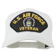 US Air Force Veteran Military Patch Cap