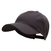 5 Panel Unstructured Cap Cotton Twill Cap - Charcoal OSFM