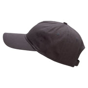 5 Panel Unstructured Cap Cotton Twill Cap - Charcoal OSFM