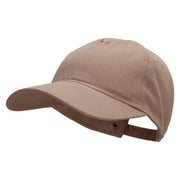 5 Panel Unstructured Cap Cotton Twill Cap - Khaki OSFM